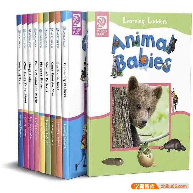 英文原版科普读本《Learning ladders》1-3级全套30册PDF电子版+mp3音频