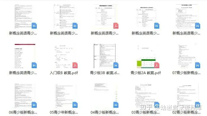 经典教材《新概念英语青少版》(Starter A至3B)视频+课件+录音+动画+试题全套资料