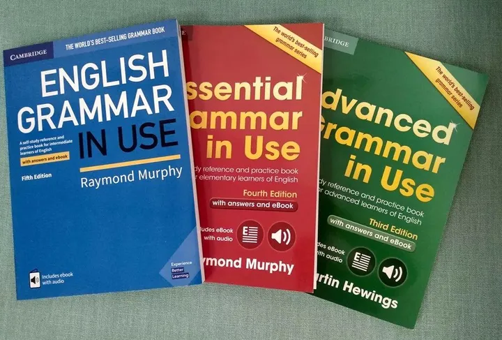 剑桥英语语法《English Grammar in Use》初级讲解115集视频课程(含语法书)