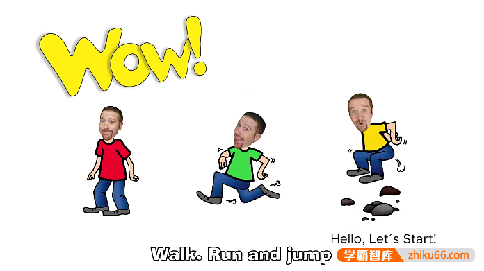 儿童趣味英语口语动画视频课程《wow English》第1-8季完整版