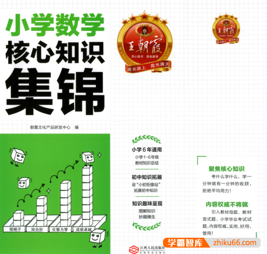 2023新版王朝霞小学数学核心知识集锦(包括小学1-6年级全部知识点)