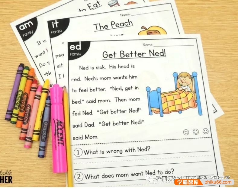 美国小学英语阅读理解《All in One Reading Passages》自然拼读与阅读理解相结合