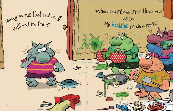 爆笑学英语语法《Words Are Categorical》18册,可以当漫画看的语法词汇书