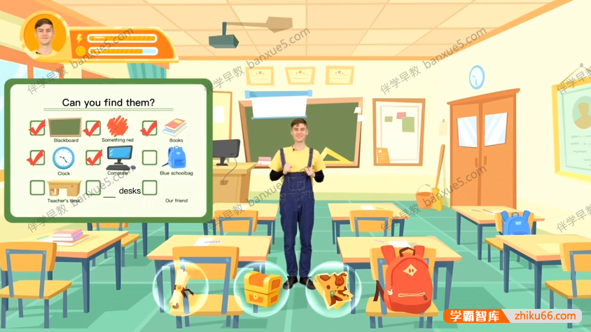 儿童英语启蒙课程《斑马英语L3》1-27周共240个视频+练习册共5册