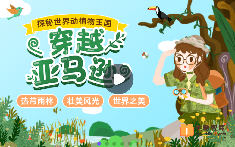 【小灯塔学堂】探秘地球：冲出亚马逊(探秘世界动植物王国)