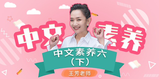 【王芳大语文】部编版小学语文六年级下册中文素养音频课程
