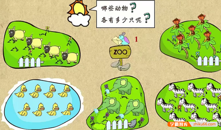 【乐乐课堂】小学数学同步学1-6年级全套动画课程(西师版)