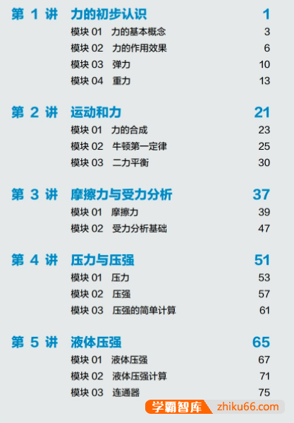 【杜春雨物理】杜春雨初二物理菁英班(全国版)-2020年寒假