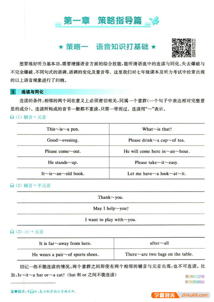 【星火英语巅峰训练】2022最新版初中英语(7-9年级)听力理解pdf文档附答案