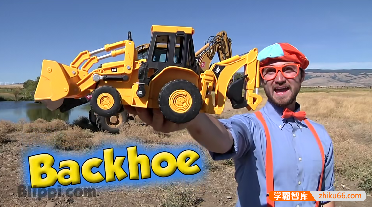 超高人气儿童英语启蒙动画《blippi英语教学课》