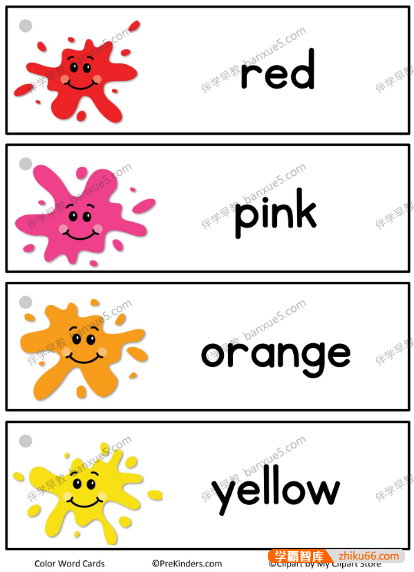 幼儿英语启蒙《英语单词闪卡》共30册PDF