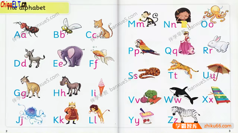 儿童单词和口语课程《尼尔森单词》共113集+3册扫描版PDF