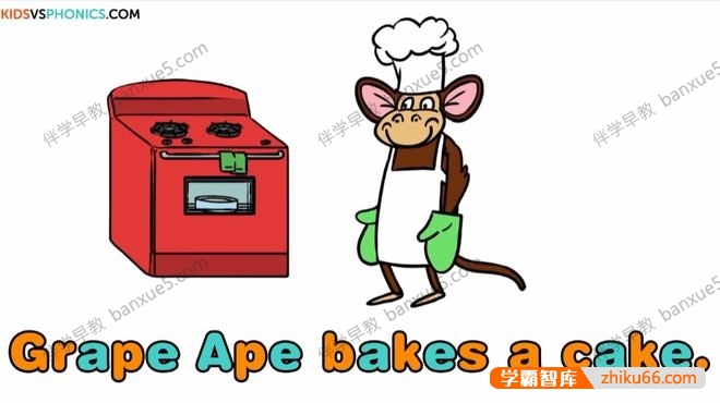 儿童自然拼读动画视频《Fun Phonics Made by Kids vs Phonics》共60集