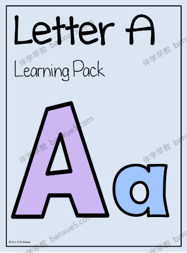 Phonics Letters Bundle Worksheet + Activities 自然拼读字母练习册A-Z共26册