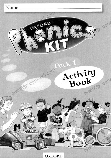 牛津Oxford Phonics Kit Activity Book 1-3PDF文档 自然拼读Phonics练习册