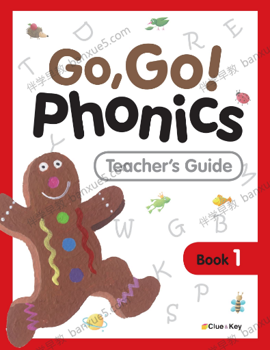 儿童英语自然拼读教材《Go Go Phonics》PDF+音频mp3+学生用书+老师用书+练习册+卡片