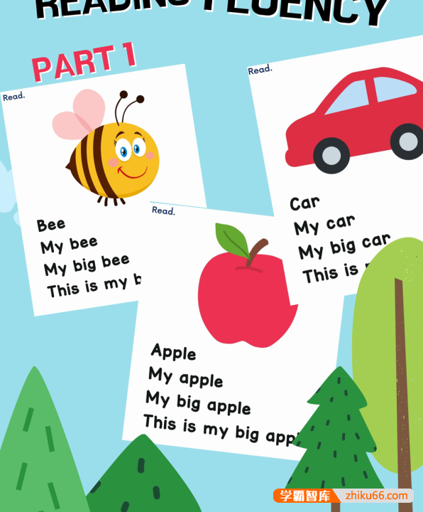 幼儿英语开口神器《Reading Fluency》全7册PDF英语绘本