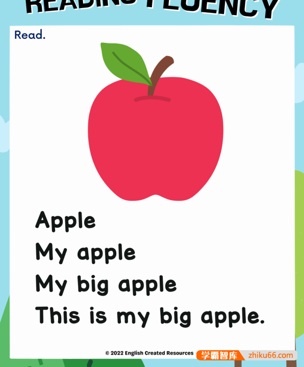 幼儿英语开口神器《Reading Fluency》全7册PDF英语绘本