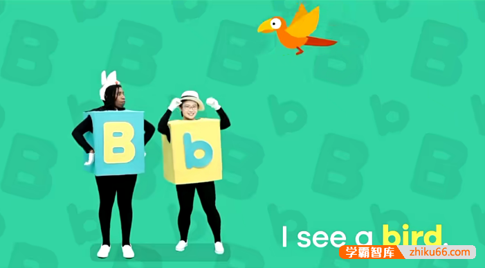 少儿英语《叽里呱啦自然拼读Lv1》视频课程