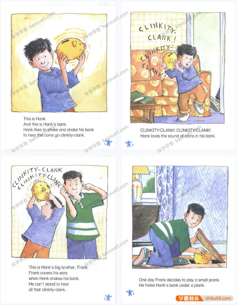 少儿英语绘本《学乐单词家族Word family tales》全25册-提升拼读速度+拓展词汇量