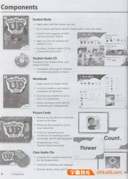 原版教材牛津《Everybody Up》少儿英语0-6级教材全解读视频+音频+PDF文档