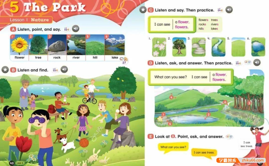 原版教材牛津《Everybody Up》少儿英语0-6级教材全解读视频+音频+PDF文档