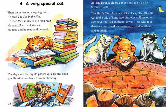 柯林斯大猫BigCat分级阅读1-11级绘本+音频+课件+红黄蓝绿录播课