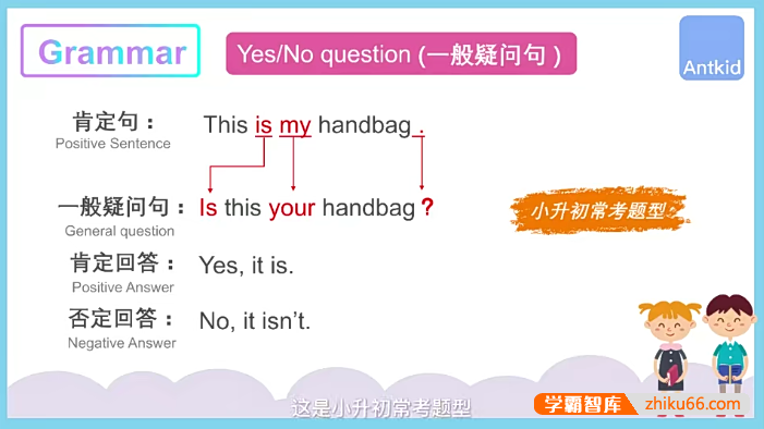 【芝麻学社】新概念英语第一册动画讲解视频课程