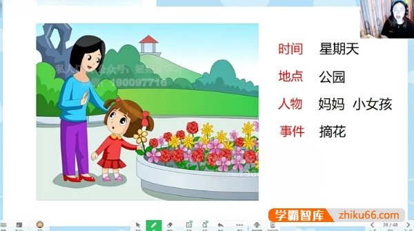 【乐读】五节课学会看图写话视频课程