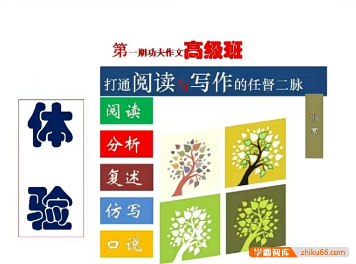 非常老师功夫作文高级班课程