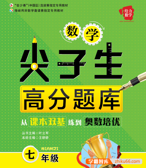 初中7-9年级数学尖子生高分题库精讲版PDF文档