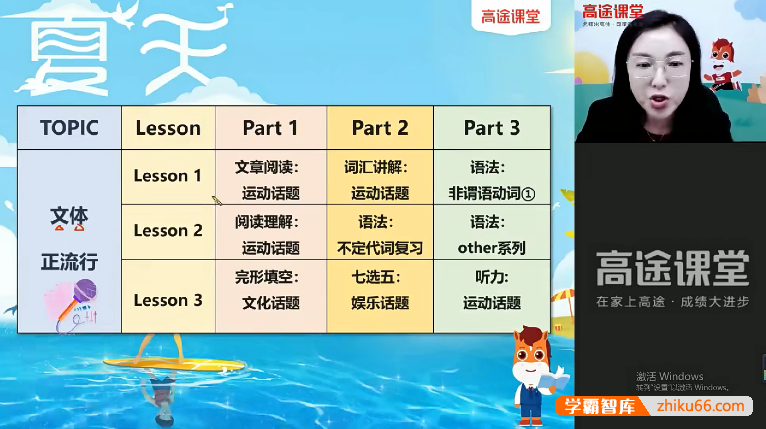 【麻雪玲英语】2023届麻雪玲初二英语系统班-2022暑假