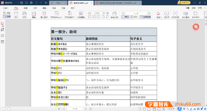 【飞鸟学堂】2024届新版高考日语三轮复习试题讲解课程