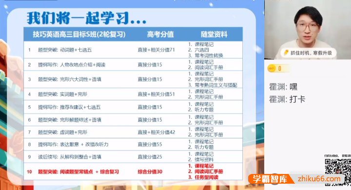 【老皮英语】2022届老皮高三高考英语二轮复习目标S班-2022寒假