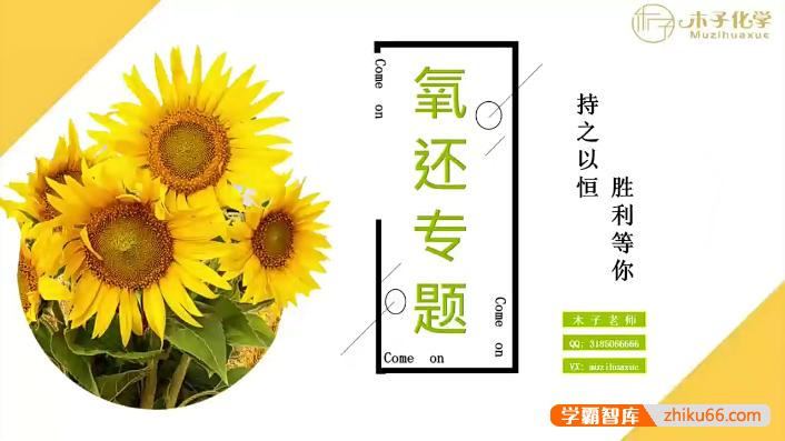 【木子化学】2026届高三化学 木子高考化学一轮复习课程