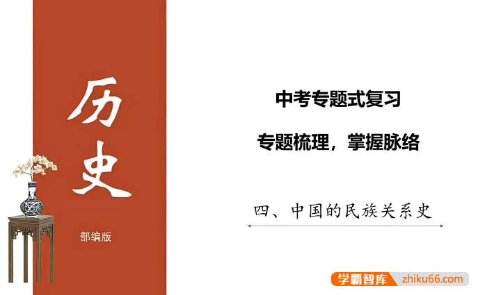 【牛老师道法历史】部编版中考历史第二轮专题式精讲课
