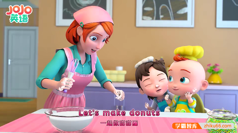 幼儿英语启蒙动画《超级宝贝赳赳Super JoJo》英文版动画全100集