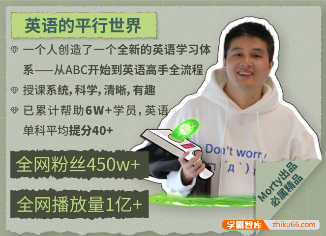 【英语的平行世界】高考英语语法填空视频课程