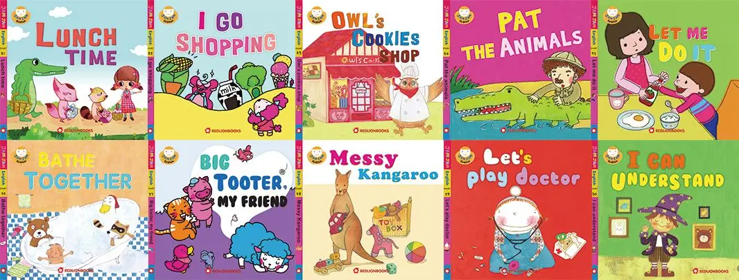 英语启蒙分级读物《果酱英语 Jam Jam English (绘本音视频+点读包+配套资料) 》