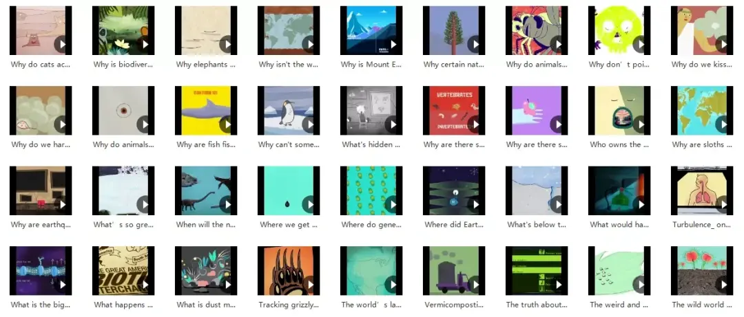 TED-ed系列科普动画《了不起的自然 Awesome Nature》