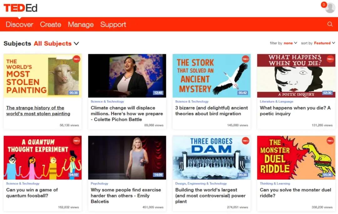 TED-ed系列科普动画《了不起的自然 Awesome Nature》