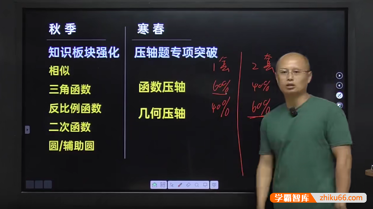 【马哥初中数学】2024年马哥初三数学秋季班(19节带讲义)