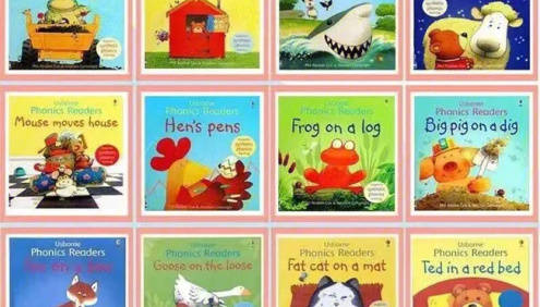 少儿英语绘本《斯伯恩自然拼读配套读物Usborne Phonics Readers系列》共12本PDF+MP3音频