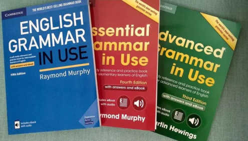 剑桥英语语法《English Grammar in Use》中级讲解124集视频课程(含语法书)