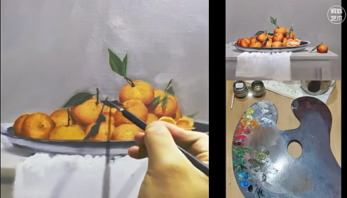 【阿妹艺术】王玉海超写实油画研修班系统课