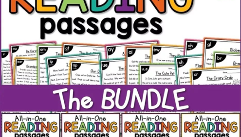美国小学英语阅读理解《All in One Reading Passages》自然拼读与阅读理解相结合