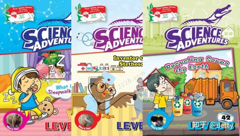 新加坡科学漫画《Science Adventures》Level 1-3全三册英文PDF电子书,激发孩子的科学兴趣