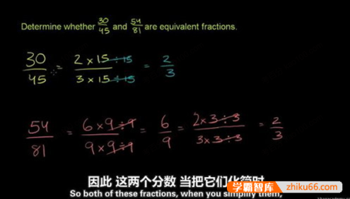 【可汗学院】小学数学算数与代数公开课