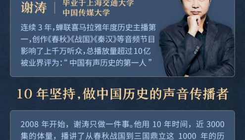 谢涛有声历史剧《谢涛讲三国》全469集mp3音频