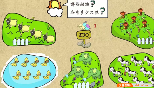 【乐乐课堂】小学数学同步学1-6年级全套动画课程(西师版)